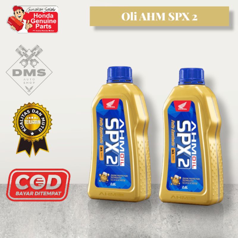 OLI SPX 2 HONDA MATIC BEAT VARIO SCOOPY SPACY / OLI MOTOR MATIC 0.8L / OLI SPX2 MATIC / AHM OIL SPX2