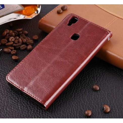 TAMPIL GAYA Leather FLIP COVER WALLET Vivo Y35 V3 V5 Y67 Case Bumper Casing Kulit