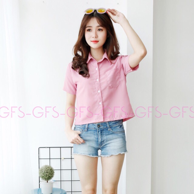 GFS One pocket plain shirt