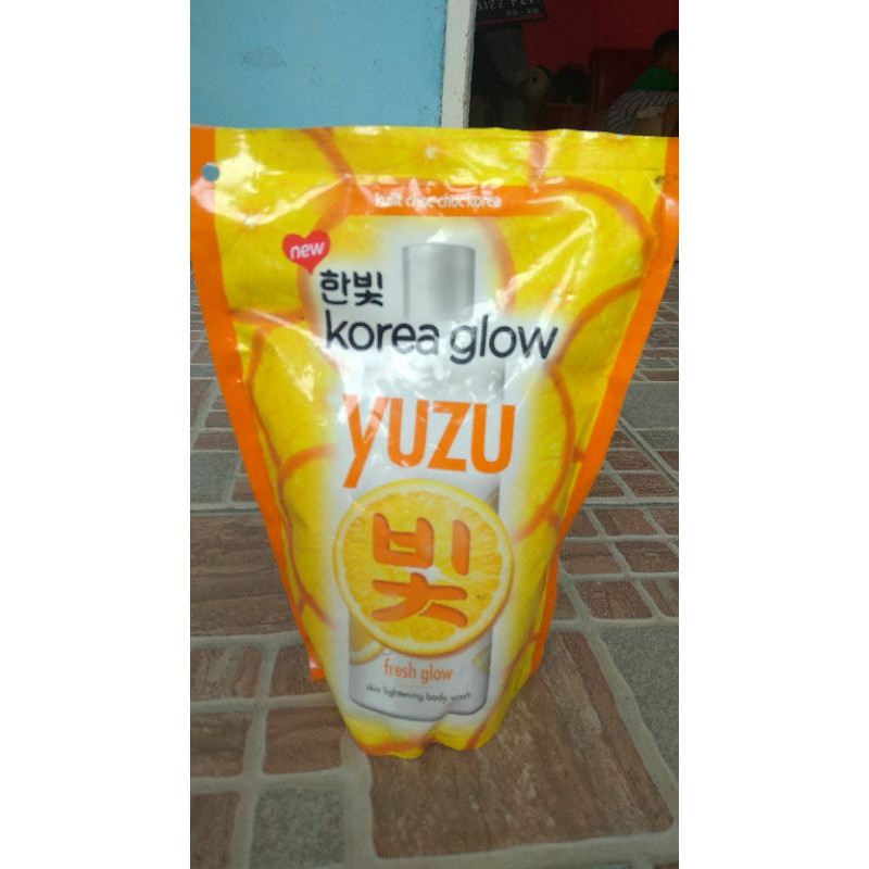 Sabun mandi cair 450ml korea glow yuzu