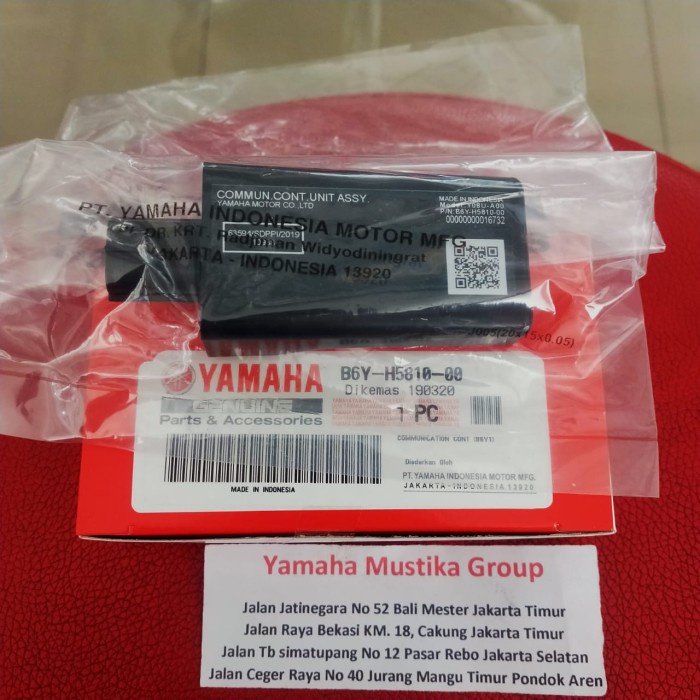 Commun Cont Unit Assy / CCU Assy All New N-Max original yamaha