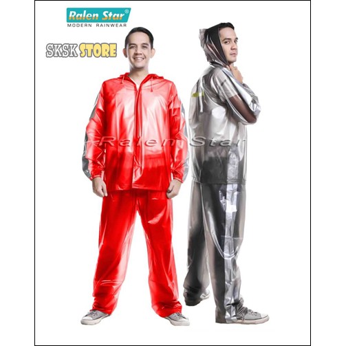 Jas Hujan Original Bahan PVC / Jas hujan terbaik / Jas hujan murah  Sambungan Press ORIGINAL BRAND