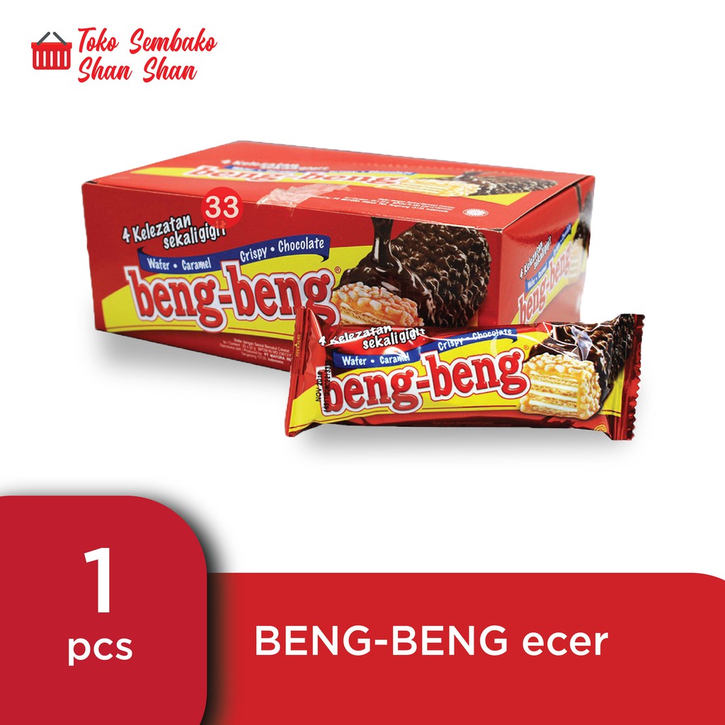 

[PAKET 5 PCS ]BENG-BENG CHOCOLATE ECER MURAH