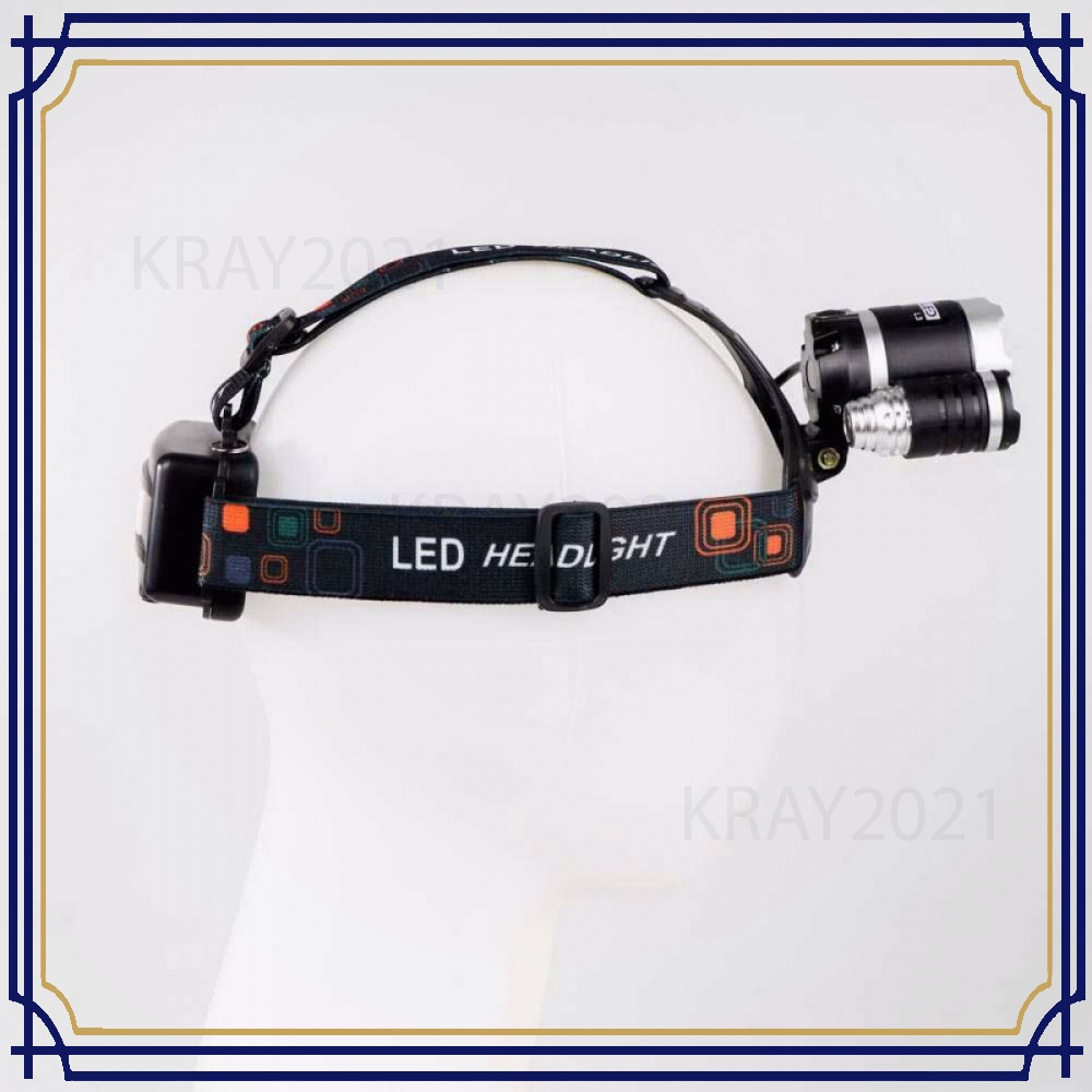 TaffLED Ares Headlamp Headlight 3 LED Cree XM-L T6 + 2 XEP - L3