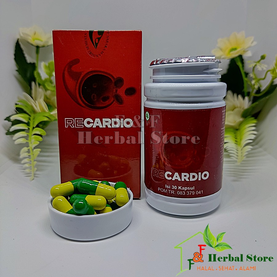 Recardio Asli Obat Hipertensi Darah Tinggi Herbal Original
