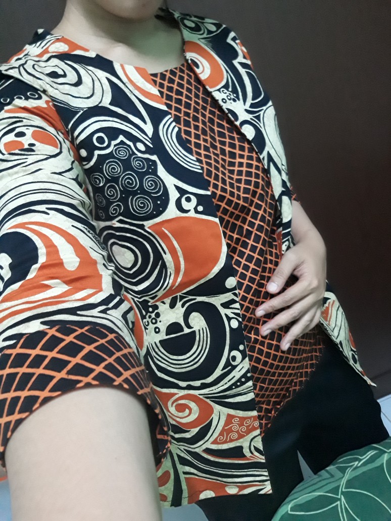 Atasan Batik 242 Series,standart-super Jumbo (s-xxl) /batik Kantor /batik Wanita Modern/baju Lebaran