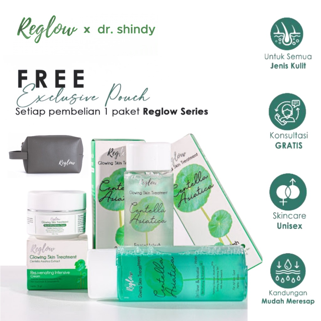 Jual Reglow Beauty Skincare Original Dr. Shindy Paket Re Glow Glowing