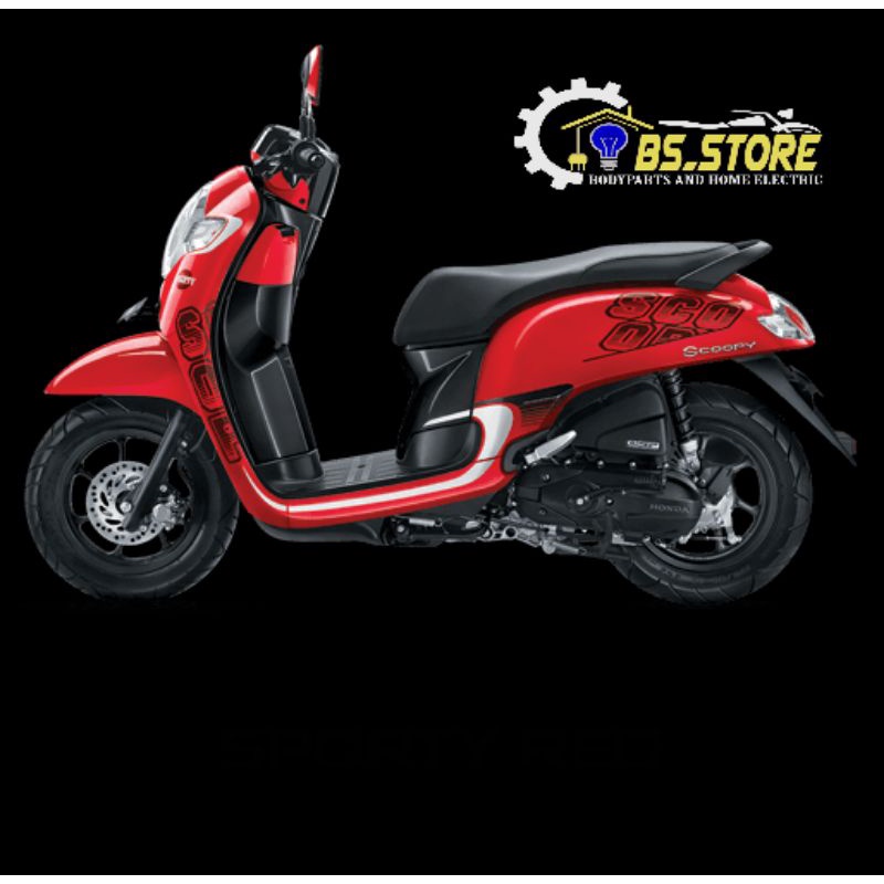 DEK KOLONG COVER DEPAN BAGIAN BAWAH  DEK COVER PENAHAN LUMPUR   SCOOPY FI 2017 2018 2019/ panel depan bagian bawah scoopy fi 2017 2018 2019/ honda