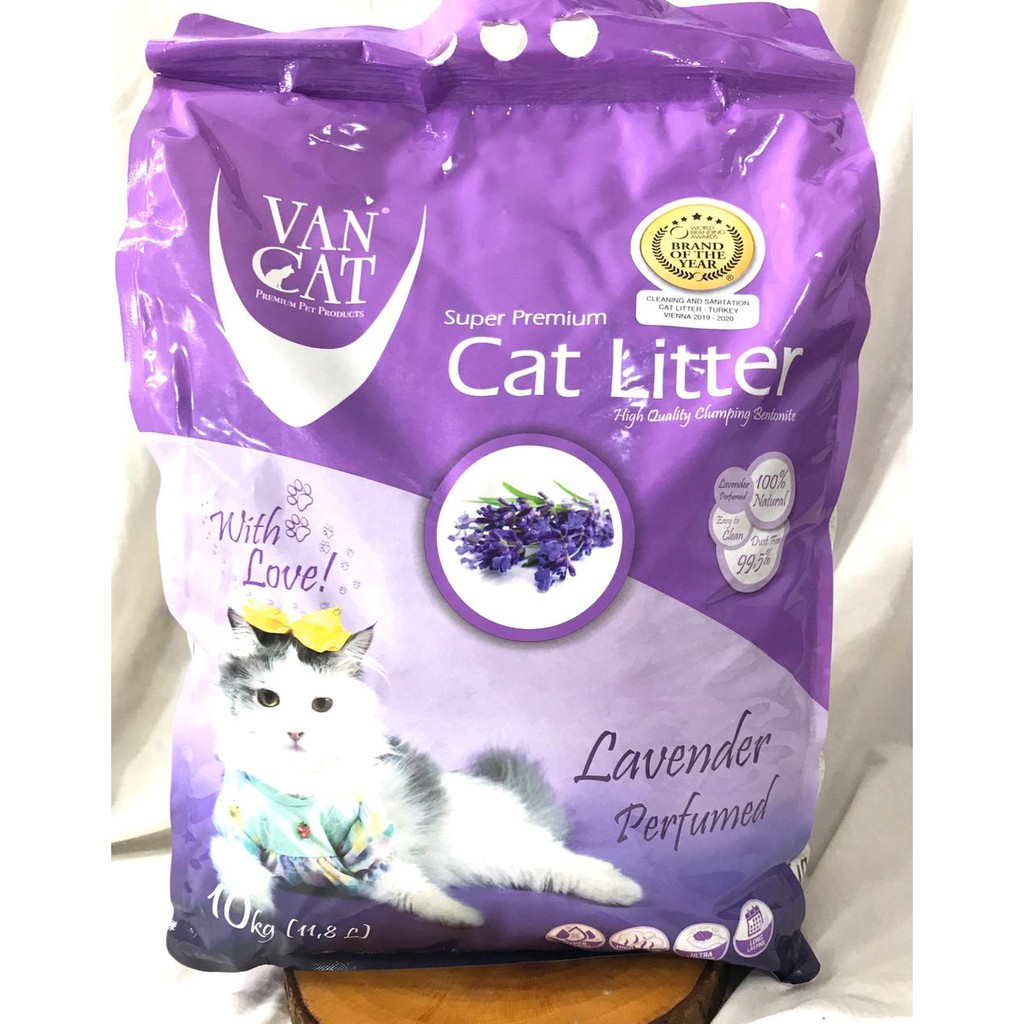 Pasir Kucing Cat Sand Super Premium Cat Litter VAN CAT 10kg