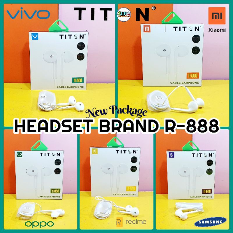 Headset Brand Titon R-888
