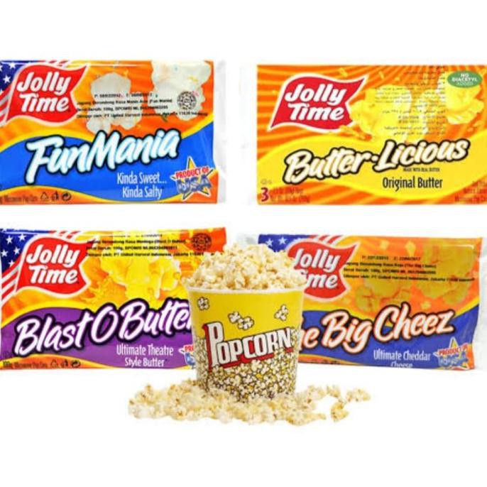 

3Pax Jolly Time Popcorn - Big Cheez - Product Of Usa