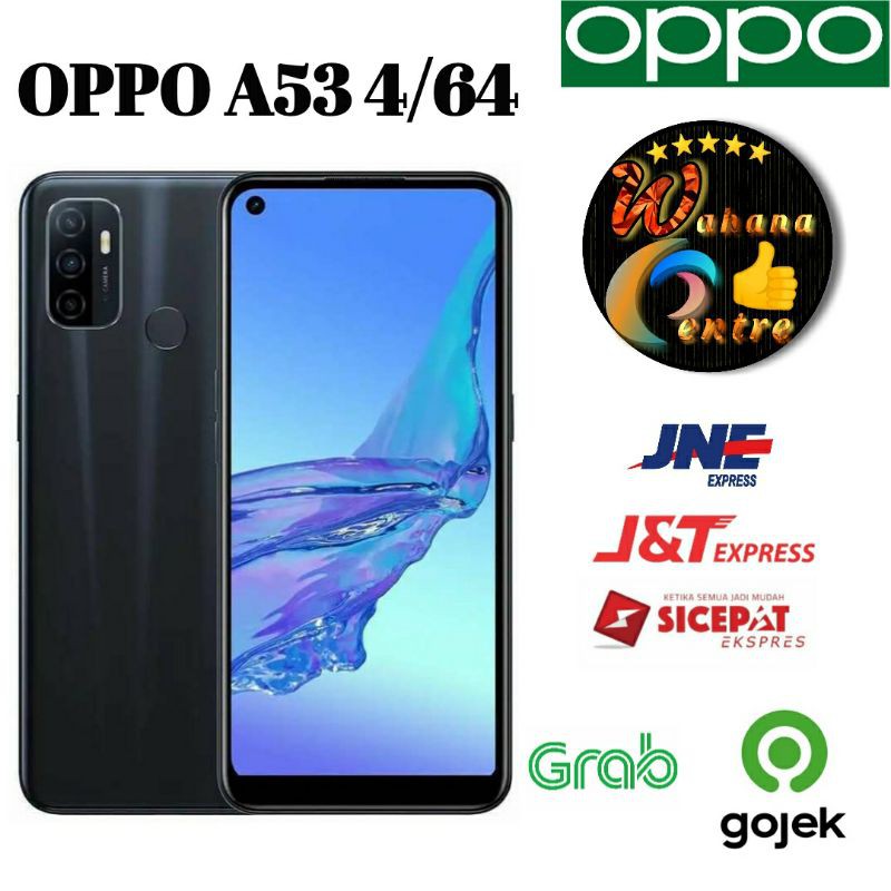 HP OPPO A53 4/64 GB - OPPO A53 2020 RAM 4GB 64GB - OPPO A53 RAM 6/128 - GARANSI RESMI