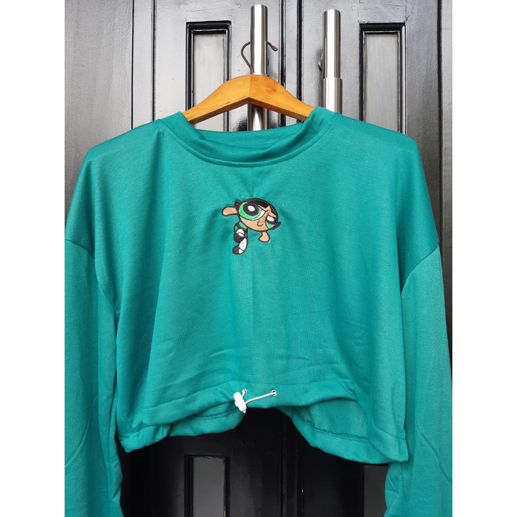 DISKON POWERPUFF GIRLS SET - stelan murah / stelan wanita / atasan murah / baju murah