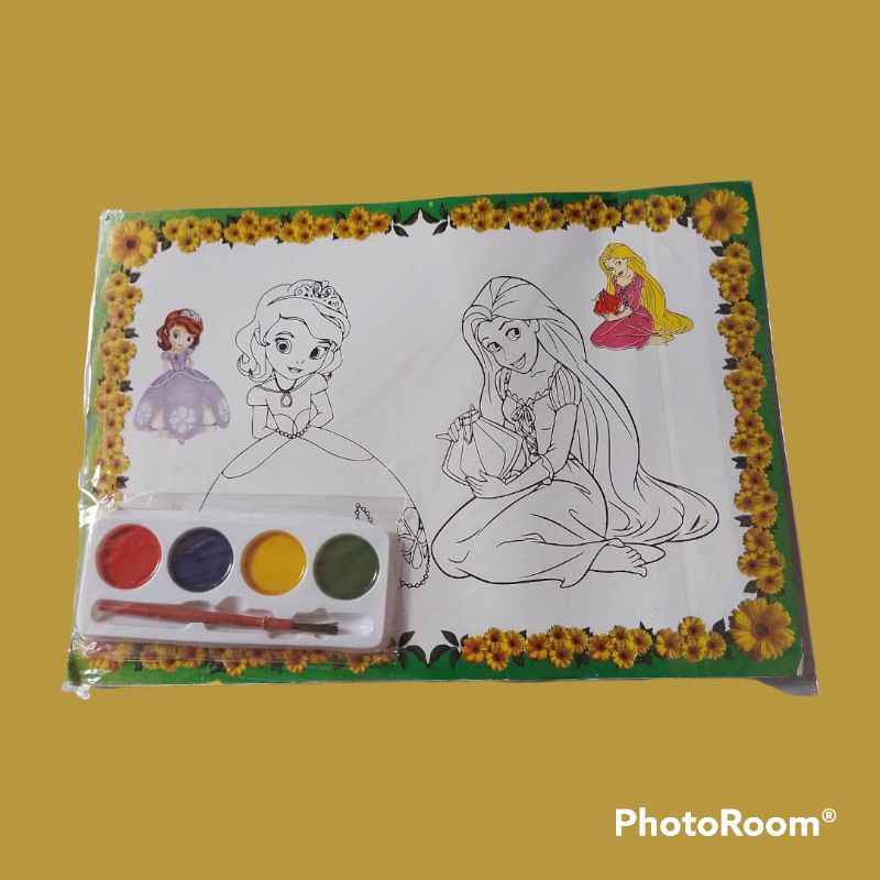 Buku Mewarnai Anak Barbie