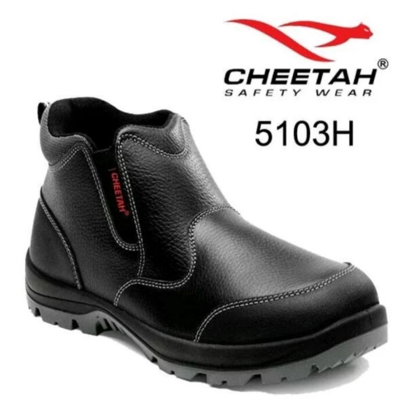 sepatu safety cheetah type 3002 h  2001 h 7106h murah