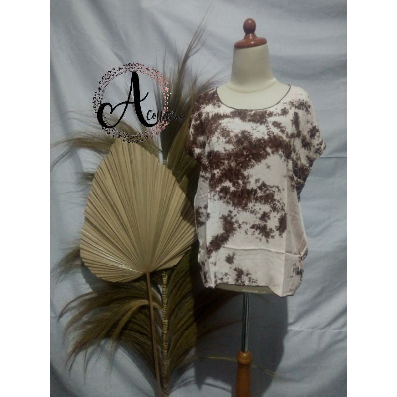 Baju Atasan Abstrak / Baju Bali Smoke