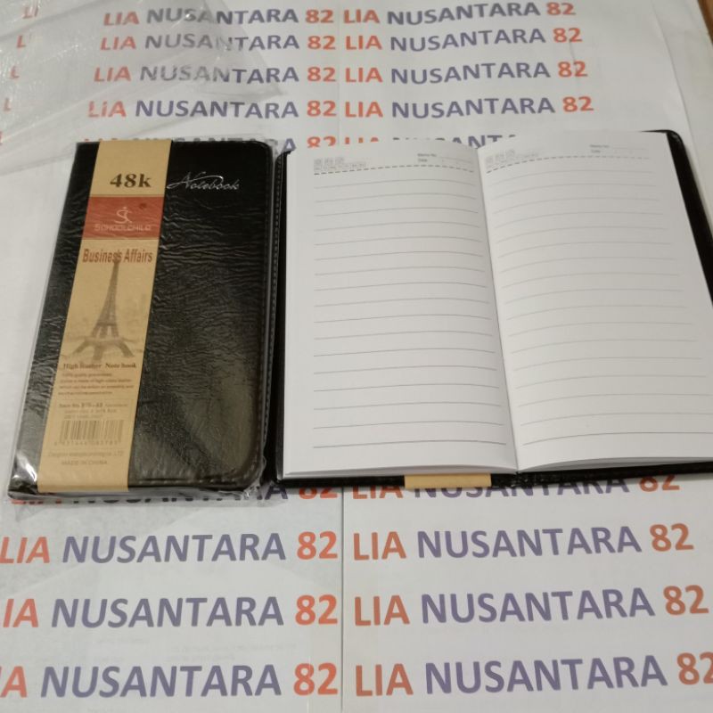 

Note Book Agenda kerja uk 48 k lebar 9,2 panjang 16,8 cm