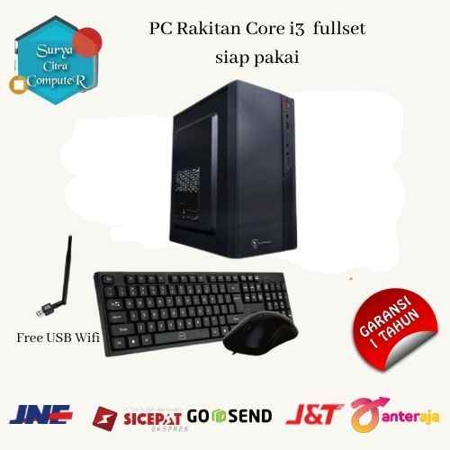 pc gaming rakitan intel core i3 10105 gen 10