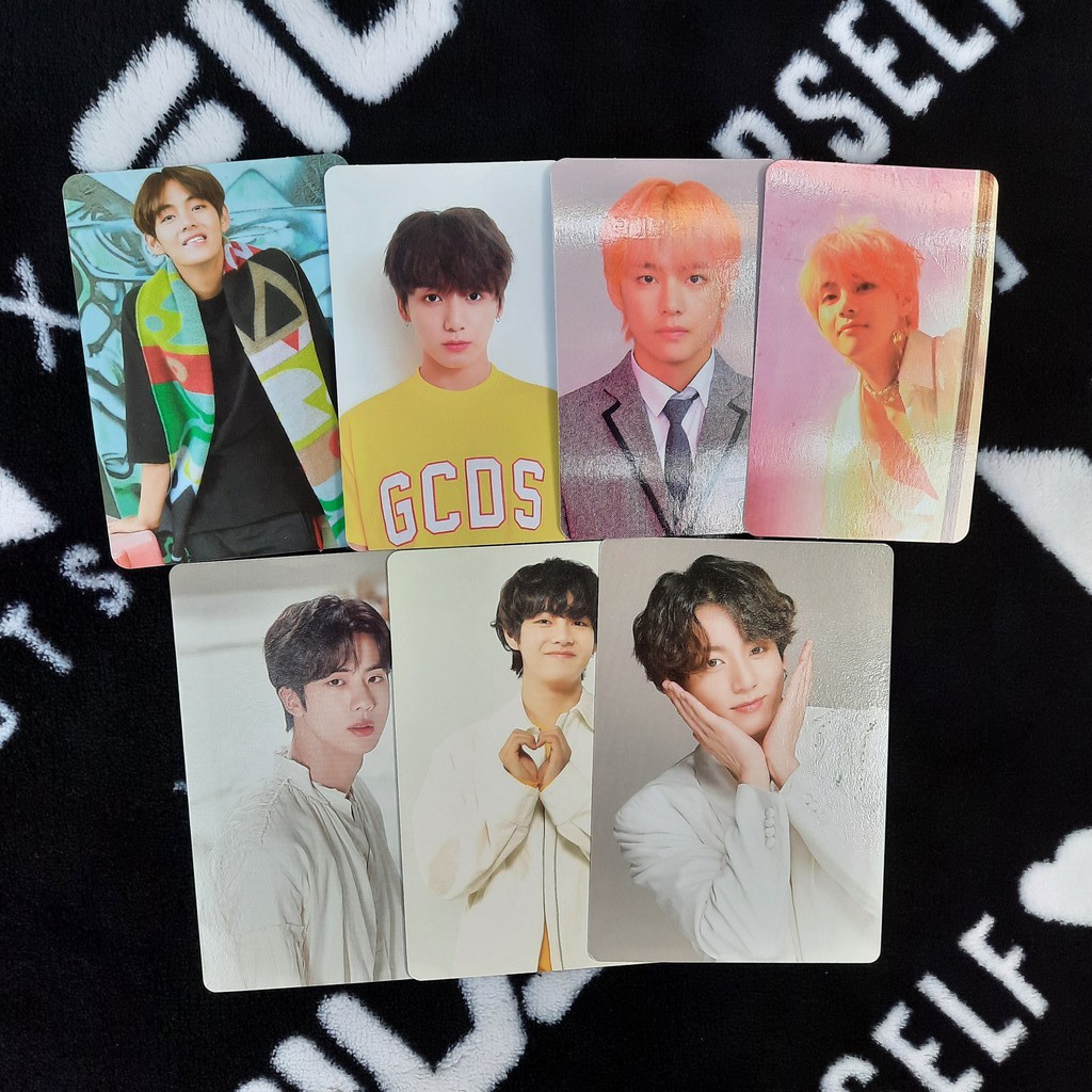 [Booked] Photocard PC BTS SG 17 ALBUM JUNGKOOK TAEHYUNG JIN