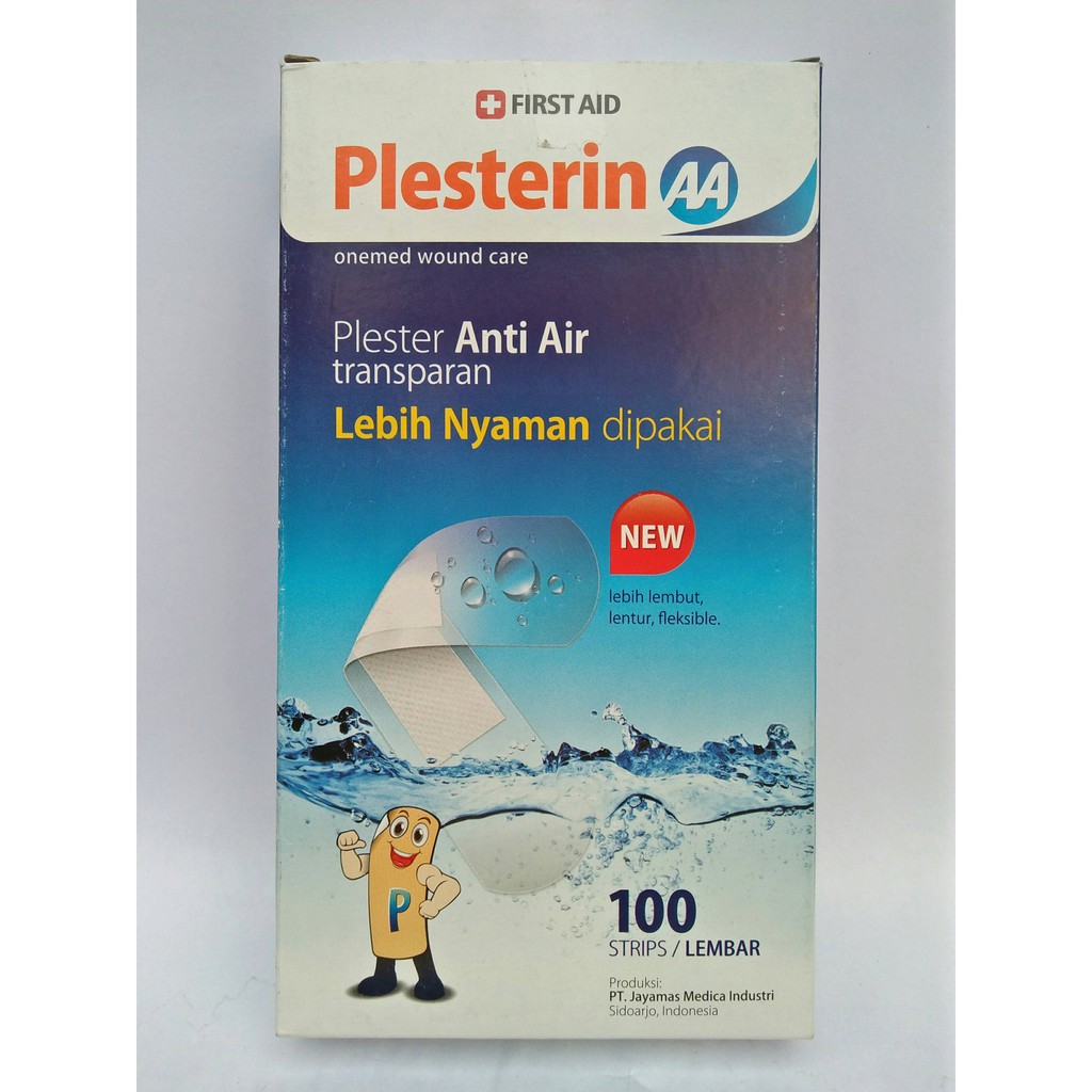 PLESTERIN ELASTIS FIRST AID AA NEW ONEMED - ISI 100/BOX