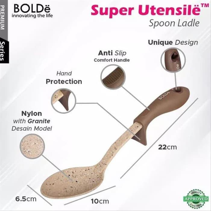 Bolde Sendok Sayur Spatula - Bolde super utensil spoon ladle
