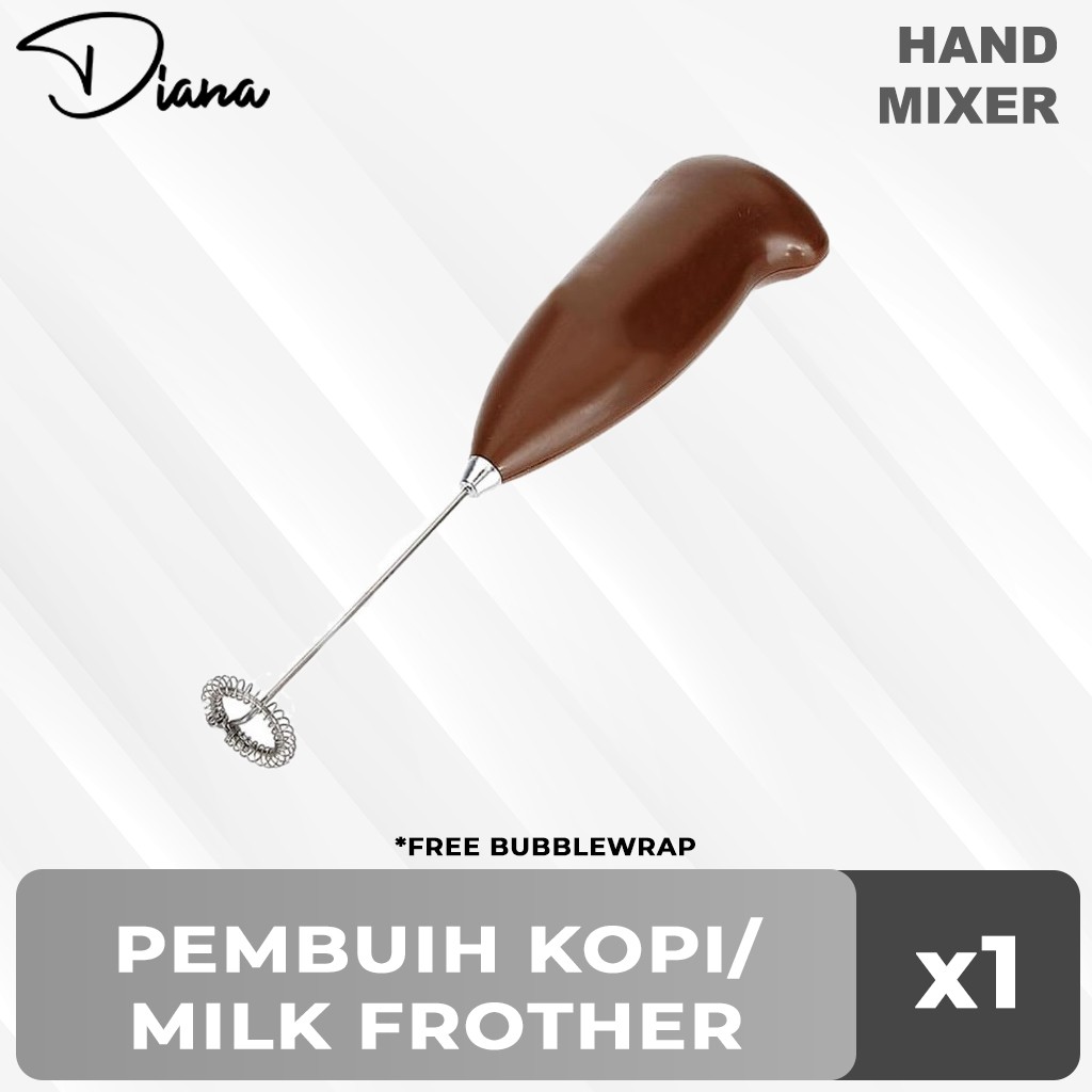 HAND MIXER PORTABLE MILK FROTHER PENGOCOK ALAT ADUK SUSU KOPI TELUR