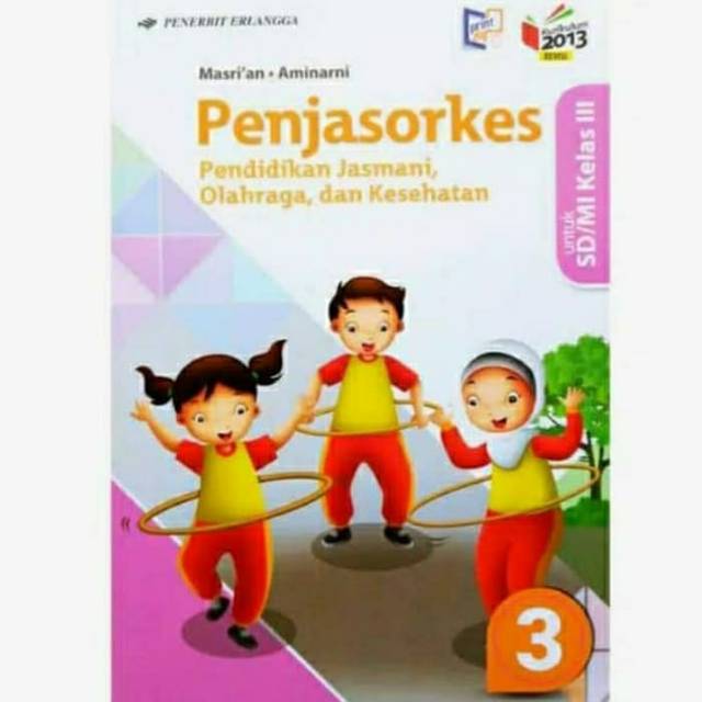 Buku Penjas Orkes Pjok Sd Mi Kelas 3 Kurikulum K2013 Penerbit Erlangga Shopee Indonesia