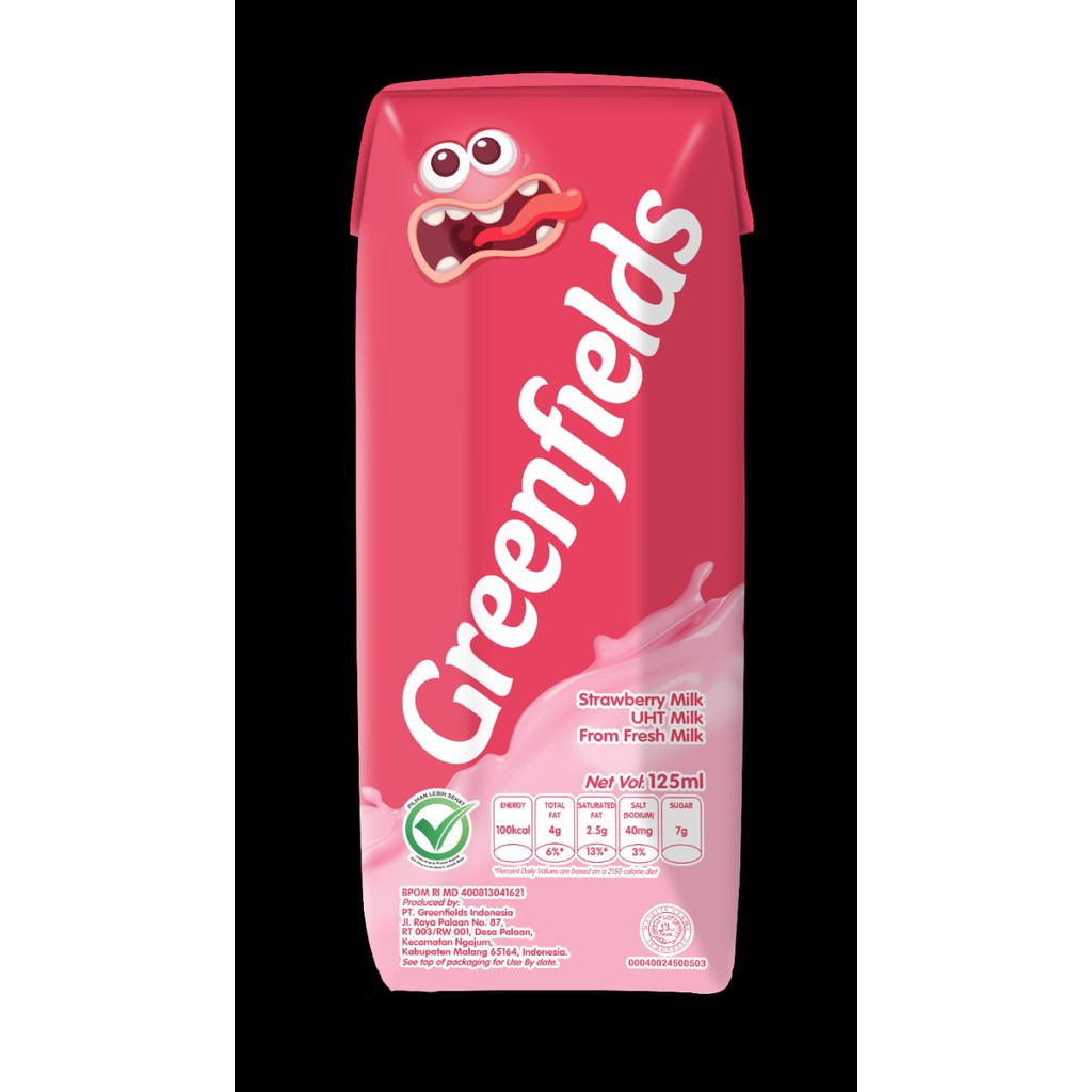 

GREENFIELDS UHT STRAWBERY 125 ML