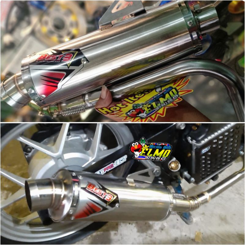 knalpot rep best3 vario 125/150 old&new