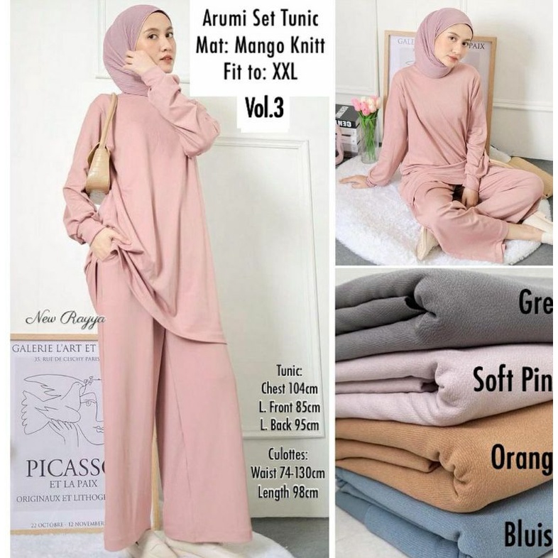 Setelan Celana Arumi Tunic
