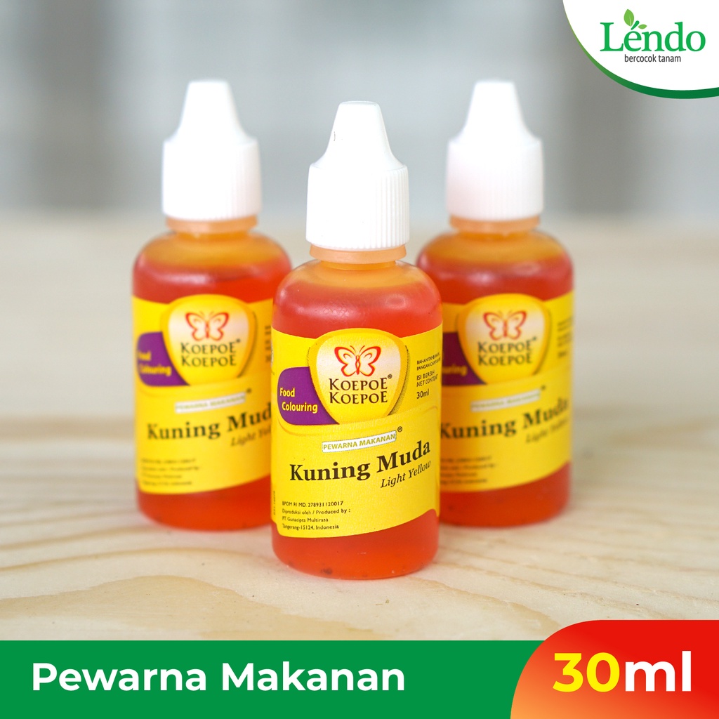 

Pewarna Makanan Kopoe-Kopoe Kuning Muda 30ml