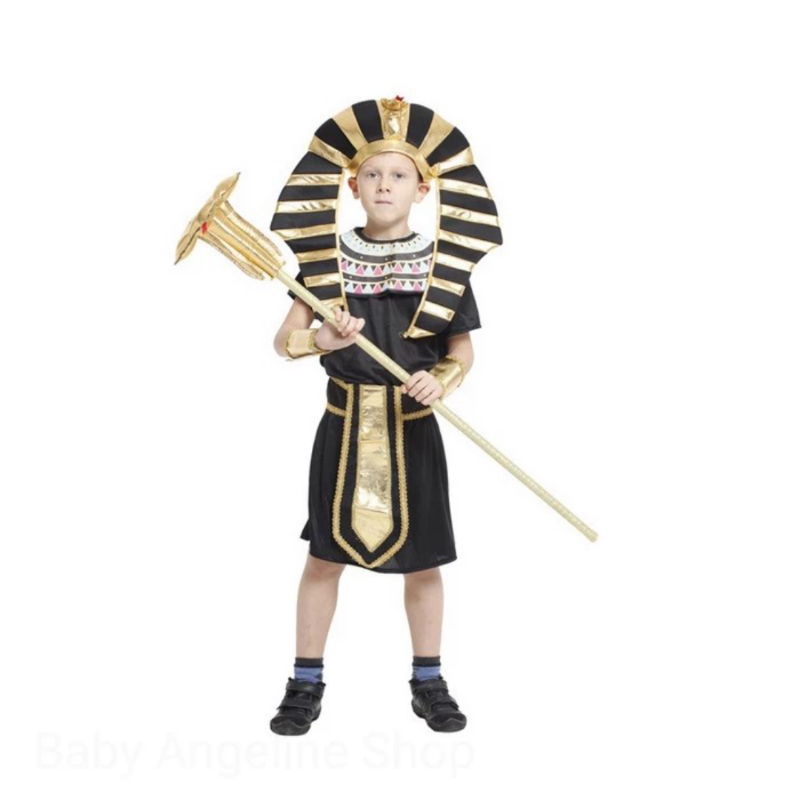 

B0116 | EGYPT pharaoh costume toddler boy | kostum negara Mesir Firaun | egypt cosplay halloween