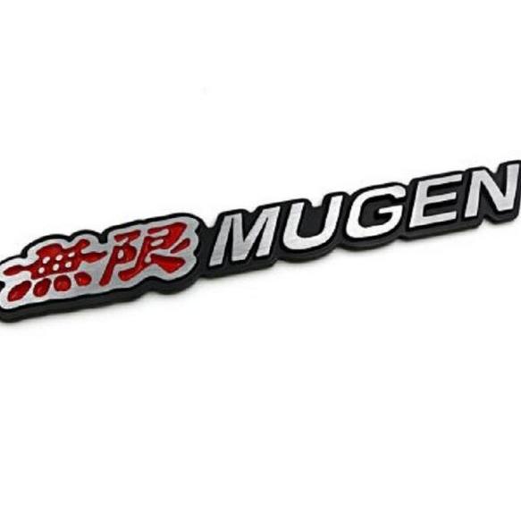 best seller] Emblem Logo MUGEN Metal buat Honda Jazz City Civic CRV HRV Sticker
