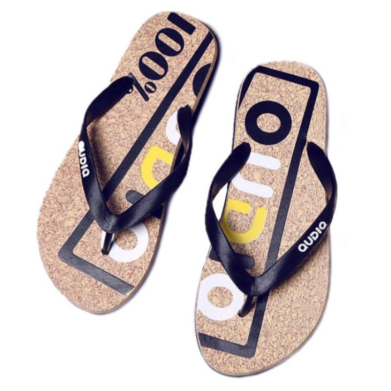 sandal jepit casual pria qudiq odio