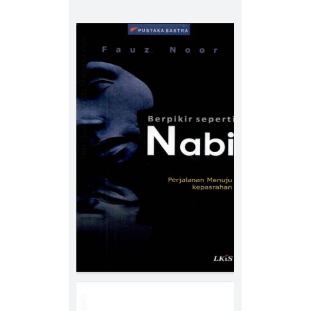 Buku Berpikir Seperti Nabi