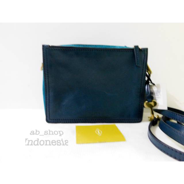 Tas Fossil Campbell Crossbody Indian Teal