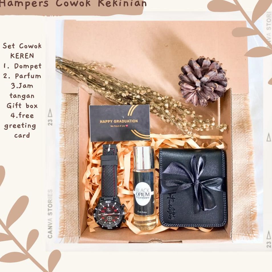 

㊜ Hampers Gift Box Cowok Kado Ulang tahun Murah / Hampers Cowok Murah / Gift Box Cowok Kado Ulang tahun / Gift Box cowok / Hampers Wisuda / Hampers graduation / Kado cowok / Hampers Lebaran / Hampers Wedding ↮