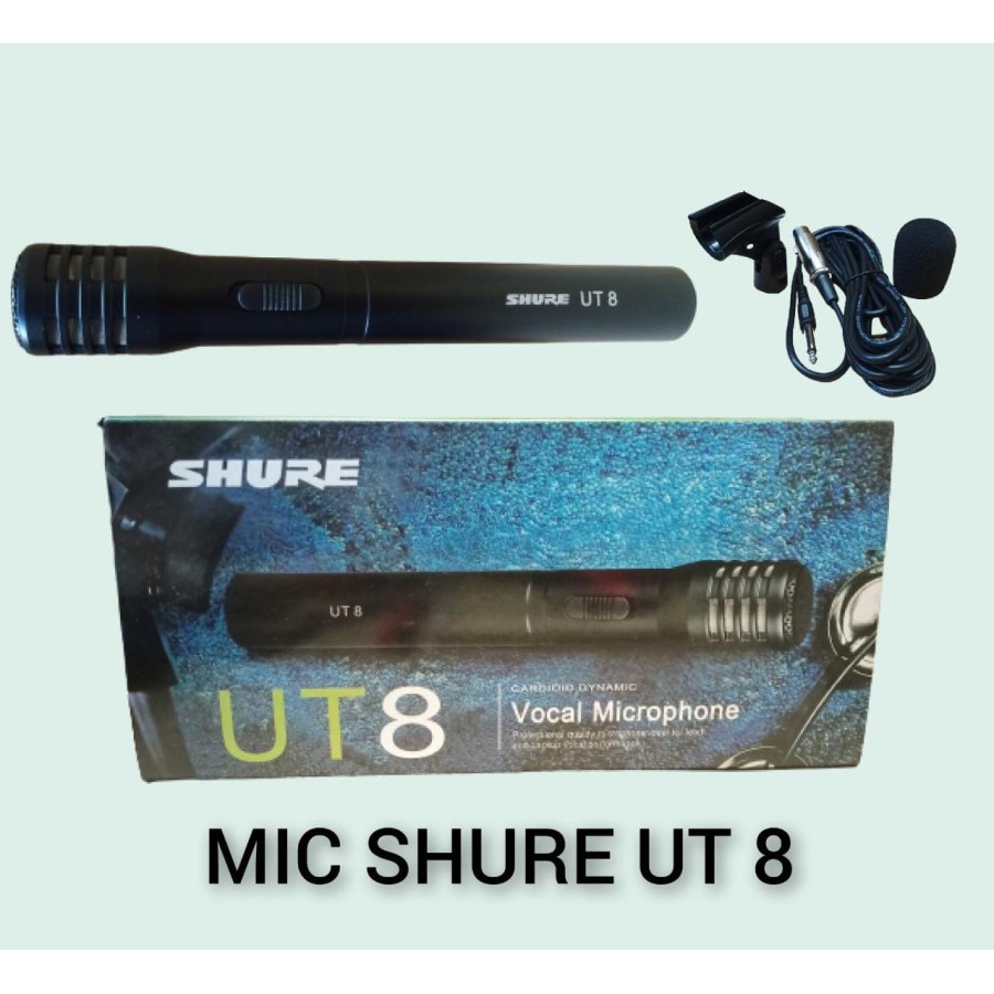 MIC KABEL SHURE UT 8 CONDENSER MICROPHONE SHURE UT8