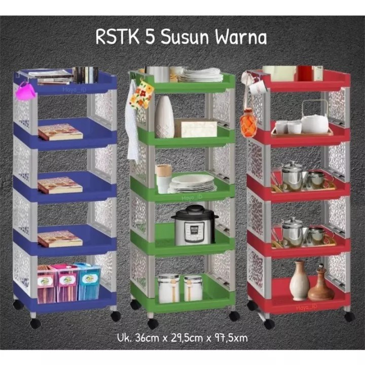 RAK YOYO 5 SUSUN PLUS RODA