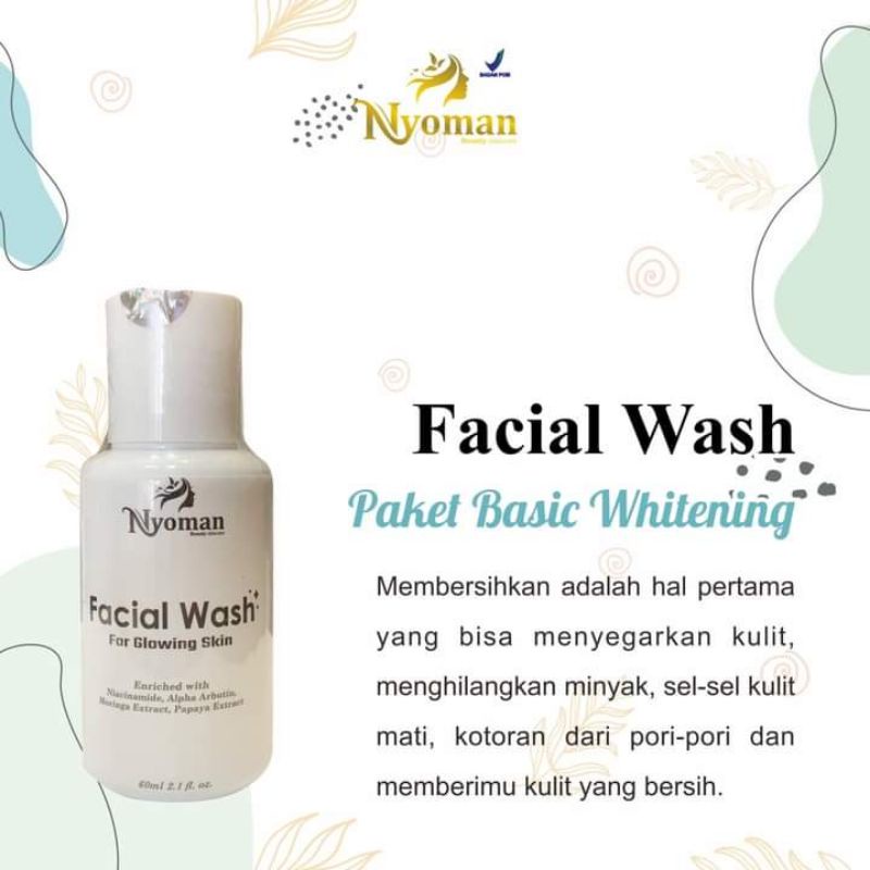 [FREE GIFT] ORI NYOMAN SKINCARE PAKET BASIC WHITENING PEMULA