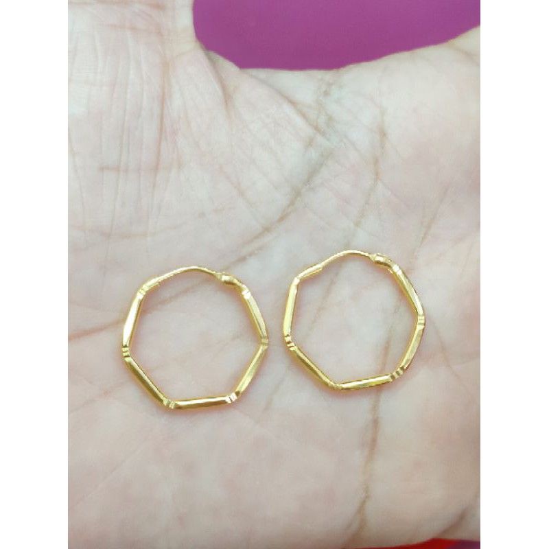 ANTI GIPSI SEGI PERAK 925 LAPIS MAS 24K