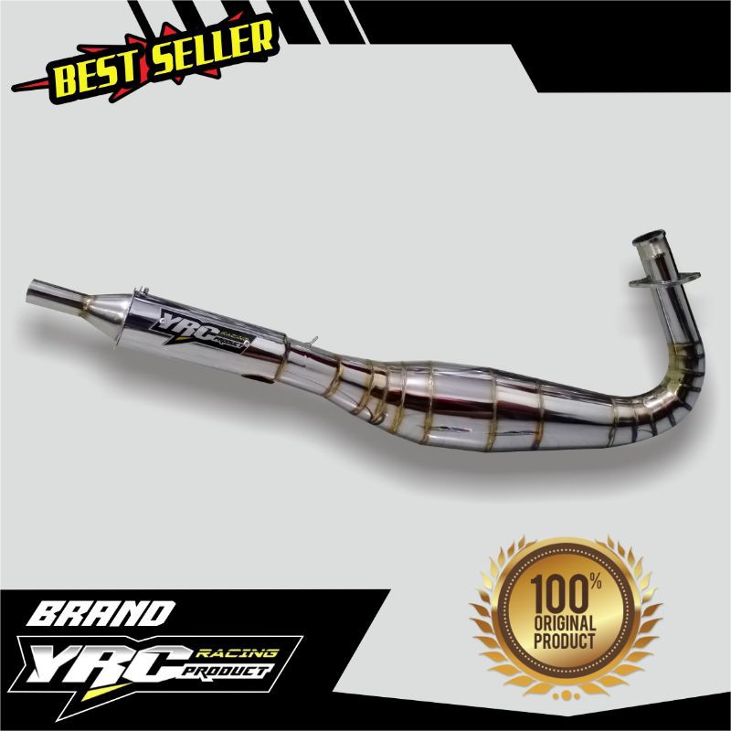 Knalpot YRC RACING type kolong krom kompetisi