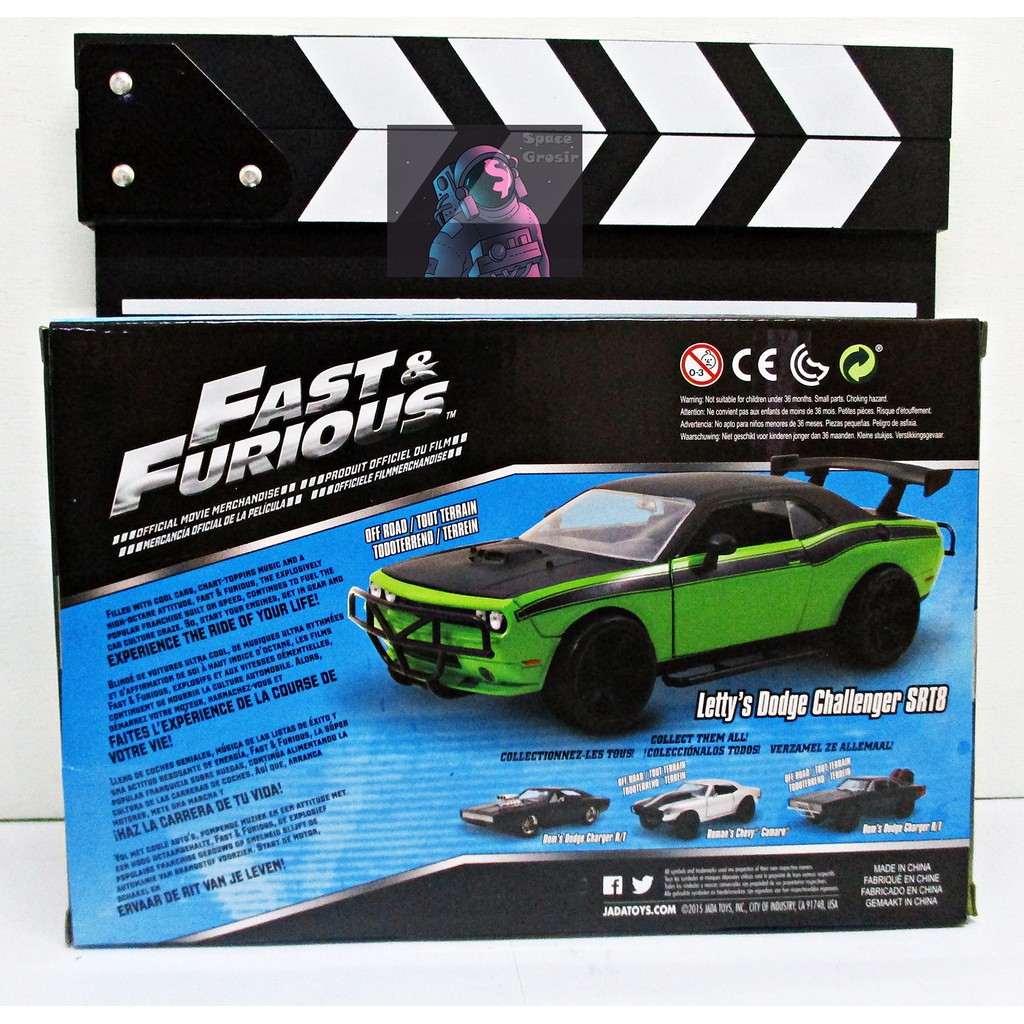 Diecast Jada 1:24 - Fast &amp; Furious 7 Letty's Dodge Challenger SRT8 Model Kit