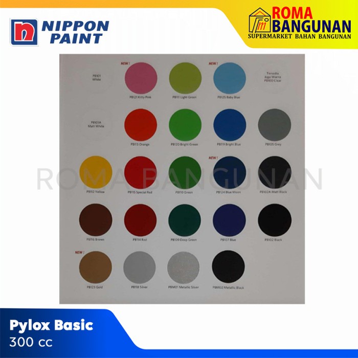 Nippon Paint Pylox Basic 300cc Cat Semprot