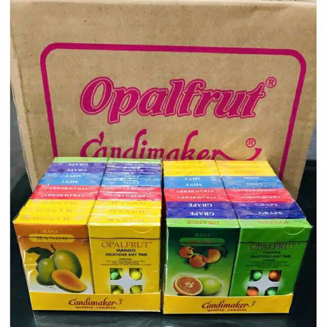 Permen Jadul Candy Maker OpalFrut box isi 20 pcs