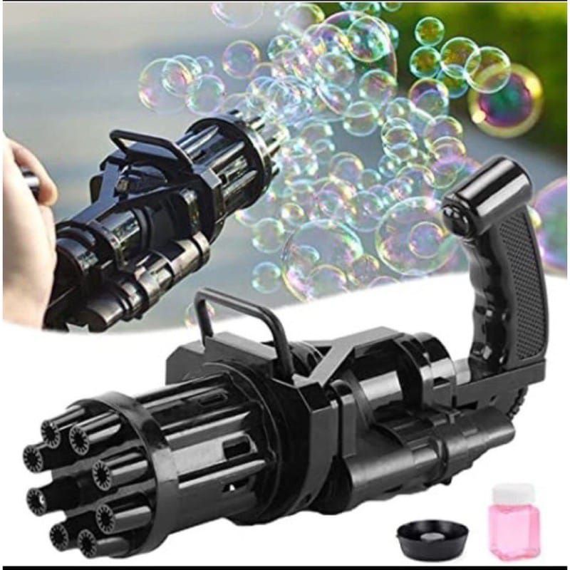 ( MURAH ) MAINAN TEMBAK BUBBLE GUN/TEMBAKAN GELEMBUNG