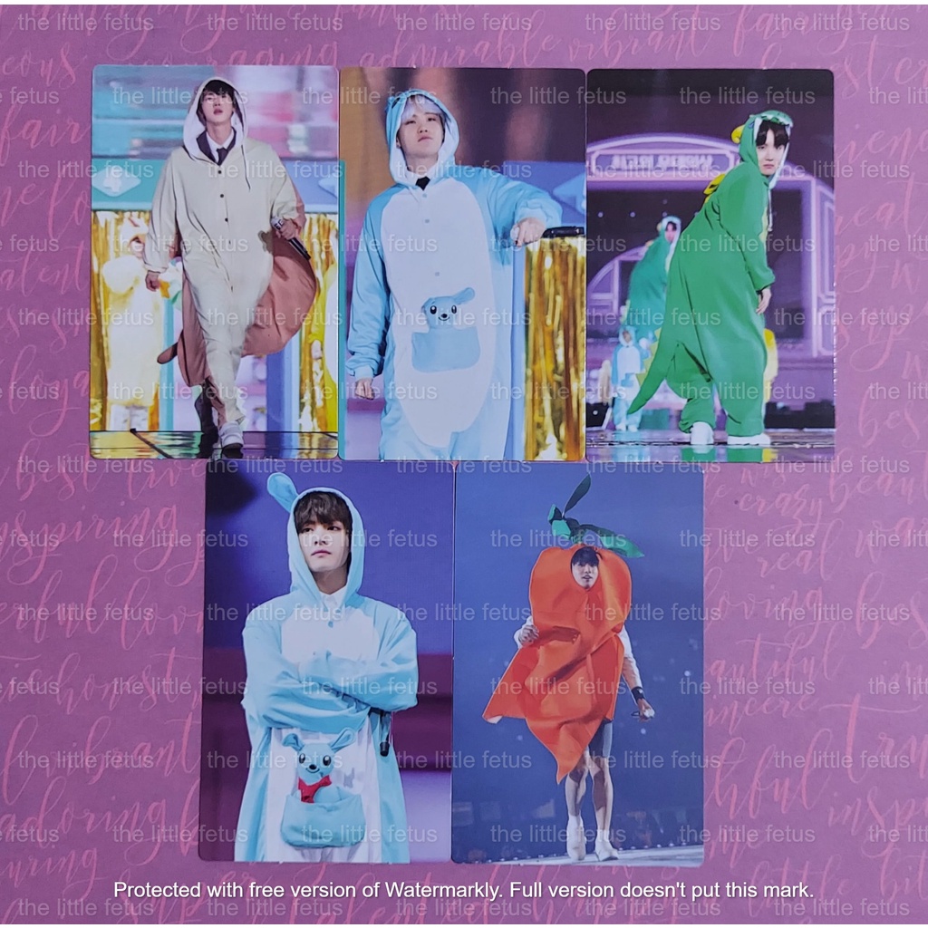 [❗❗READ DESC❗❗] BTS OFFICIAL PHOTOCARD PC 4TH MUSTER DVD SEOKJIN JIN JHOPE HOSEOK YOONGI SUGA TAEHYU