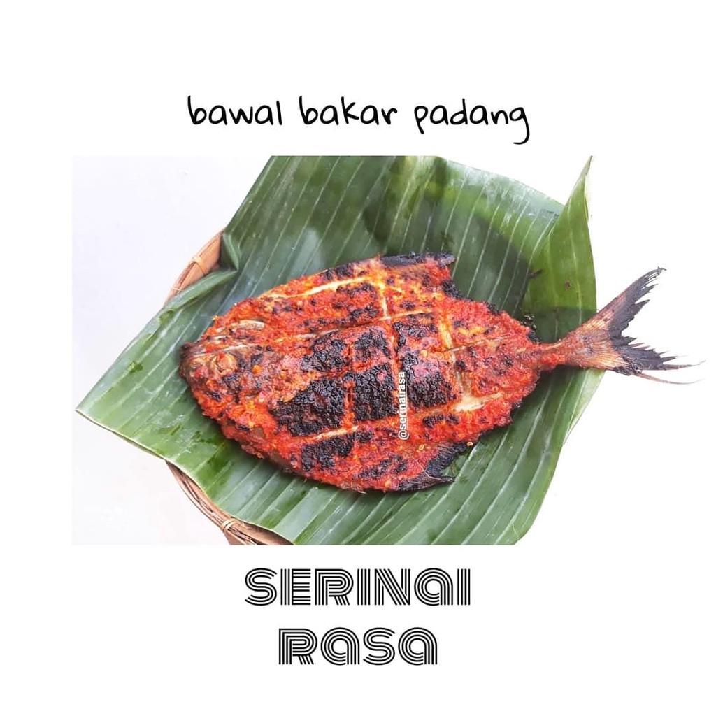 Ikan Bawal Bakar Padang Shopee Indonesia