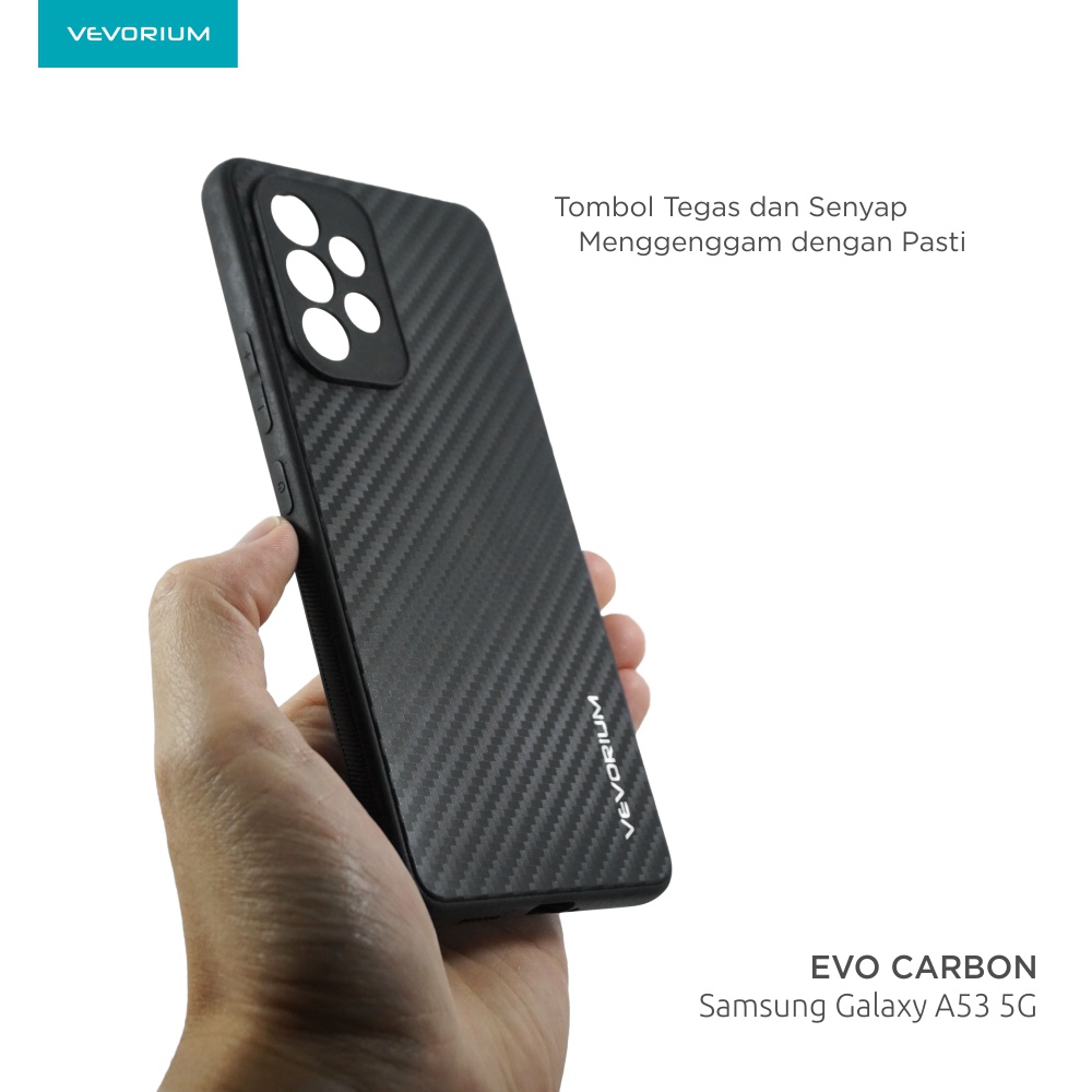 VEVORIUM EVO CARBON Samsung A33 5G A53 5G A73 5G Soft case Ultra Slim