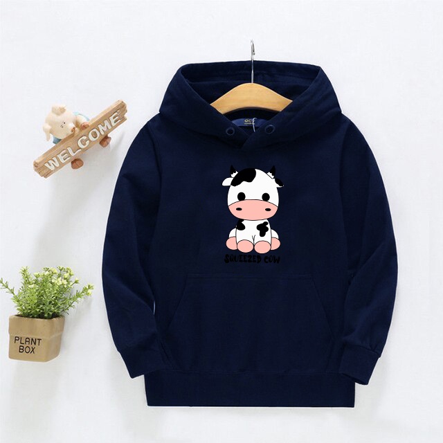 Hoodie Anak Unisex Squeezed cow Size M-XL